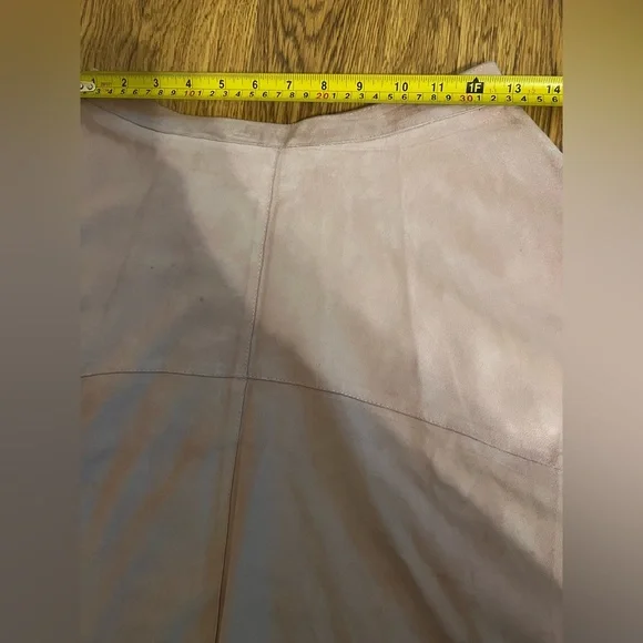 Luca luca silk 100% leather crop top floral & skirt 6 italian vtg 90s Coachella - Picture 14 of 16